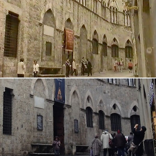 Palazzo Chigi Saracini, Via di Città, Siena