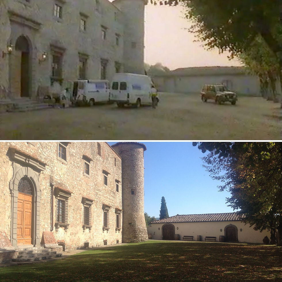 Castello di Meleto, Gaiole in Chianti (Siena)
