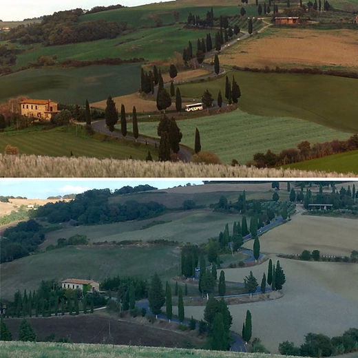 Strada Provinciale 88 di Monticchiello, Pienza (Siena)