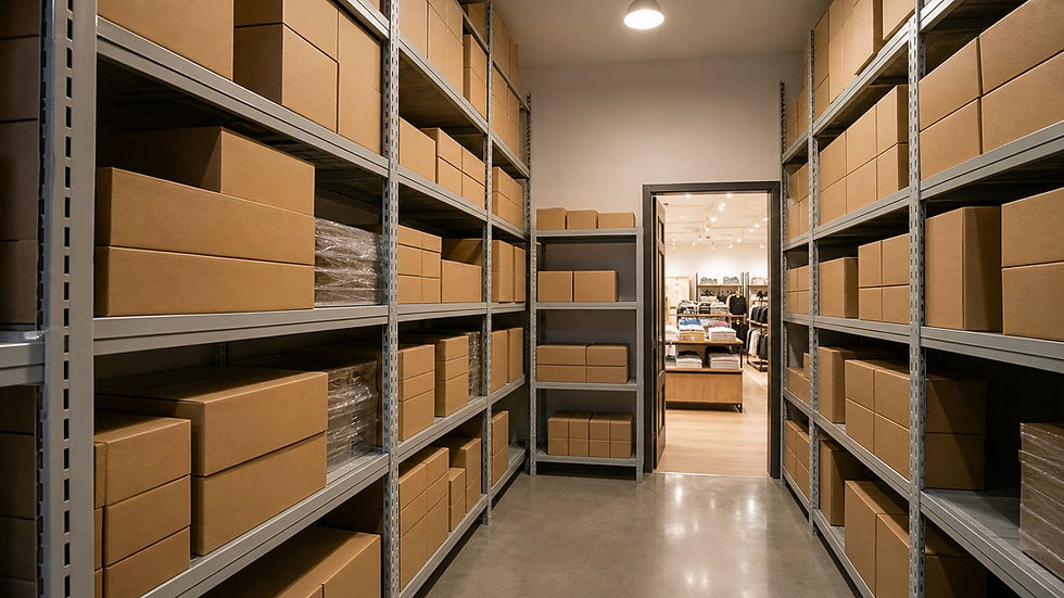 Stockroom and Back-of-House Shelving: Custom Storage Racks From the Factory