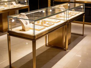 Luxury Jewelry Display Showcase