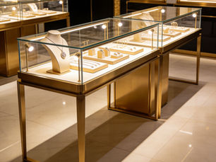 Luxury Jewelry Display Showcase