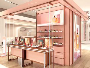 Cosmetic Store Display