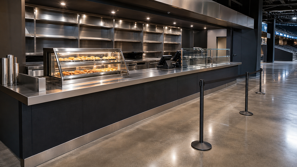 Concession Stand Fixtures & Design: A Guide for Stadiums, Cinemas and Venues