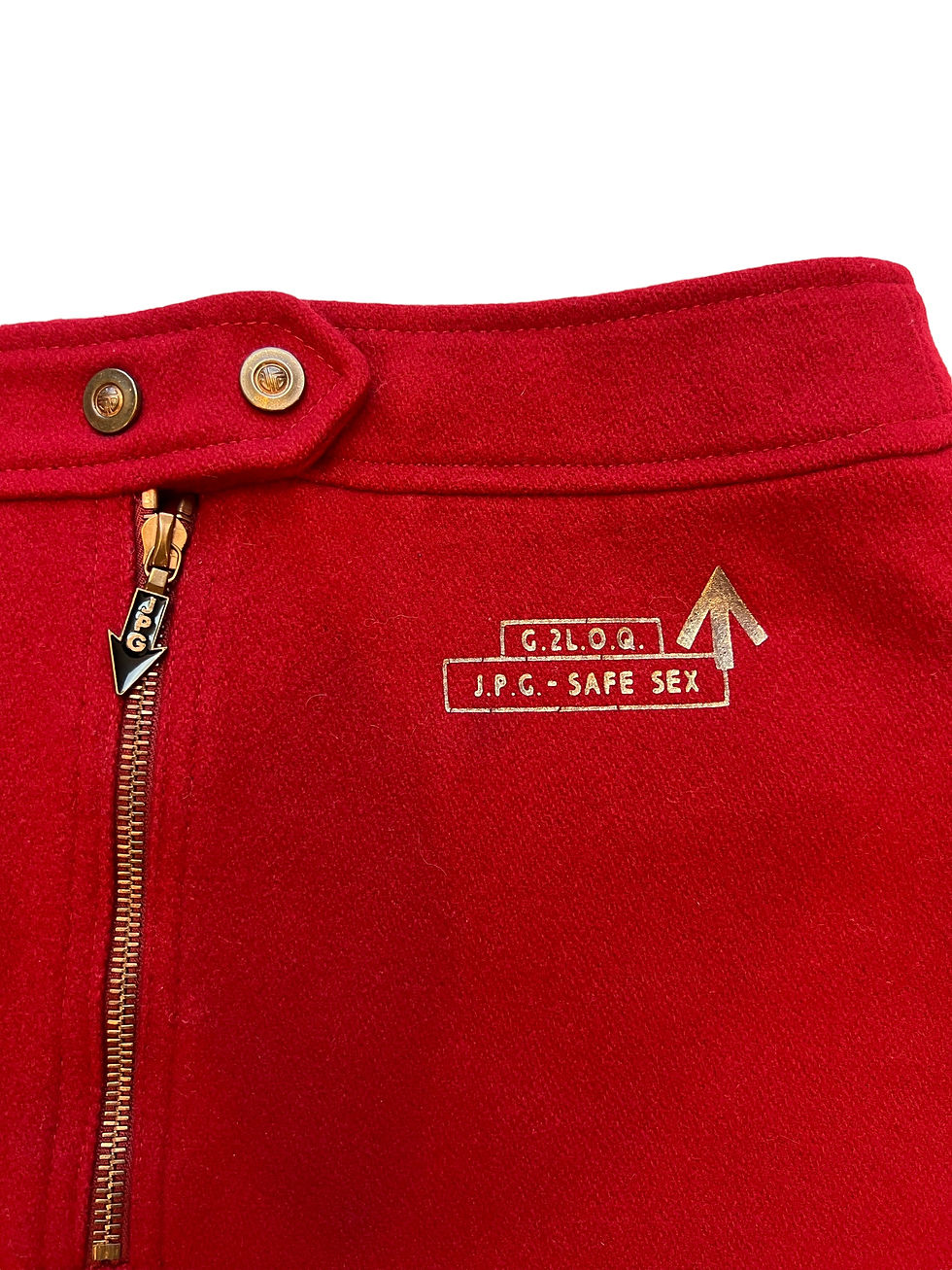 Thumbnail: Jean Paul Gaultier Safe Sex Mini Skirt