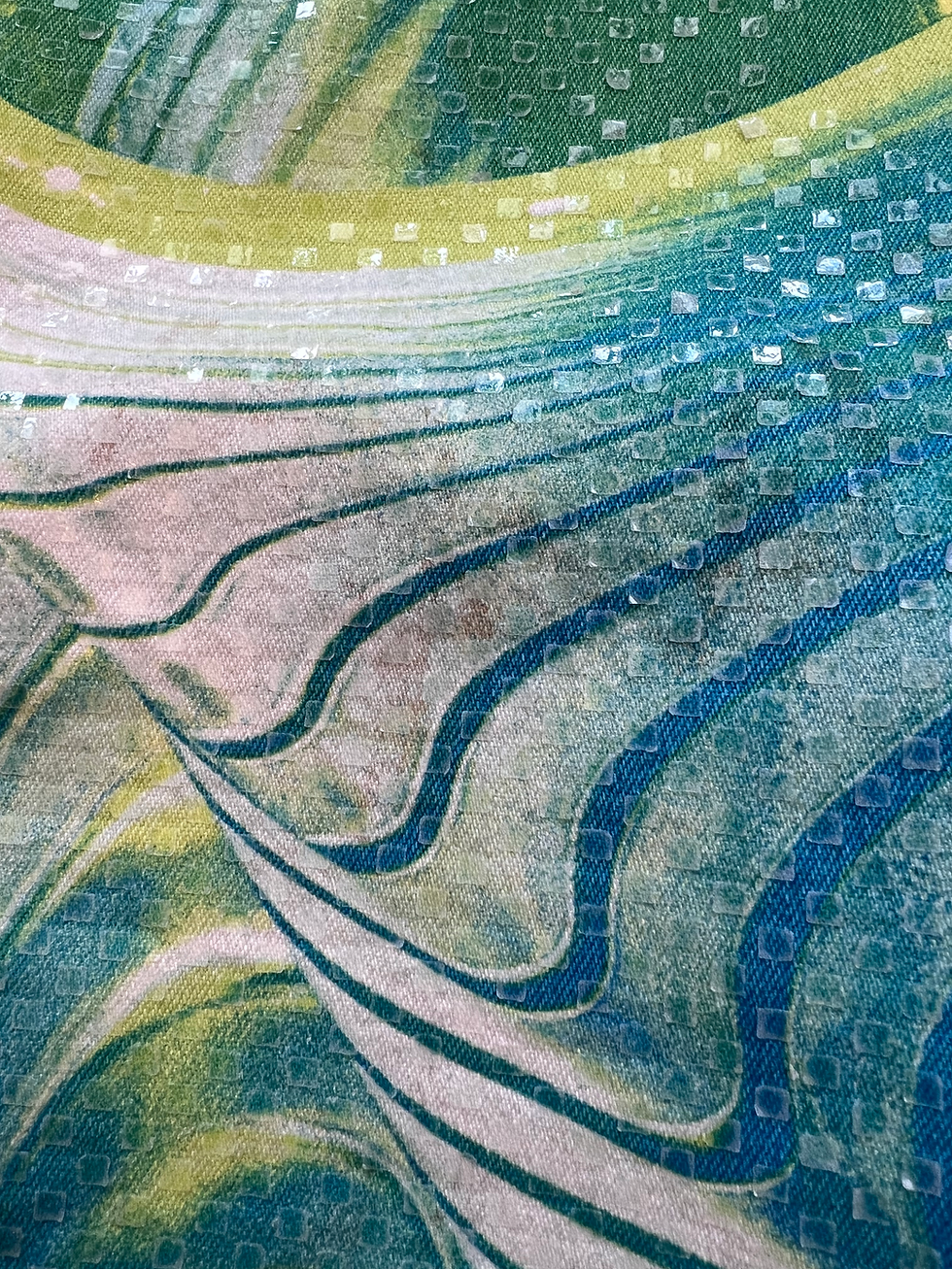 Thumbnail: Roberto Cavalli Op art pants