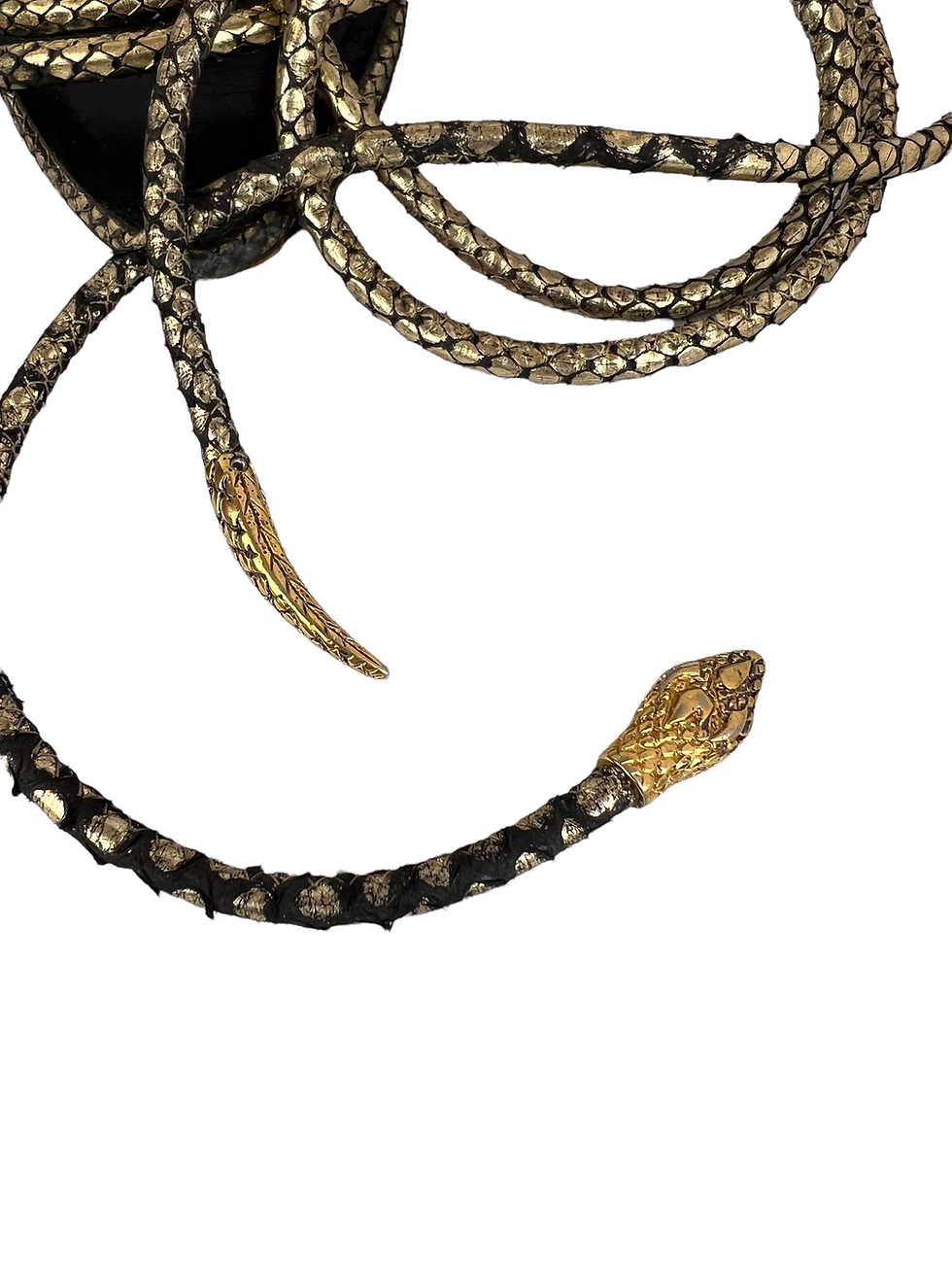 Thumbnail: Roberto Cavalli snake lace up heels