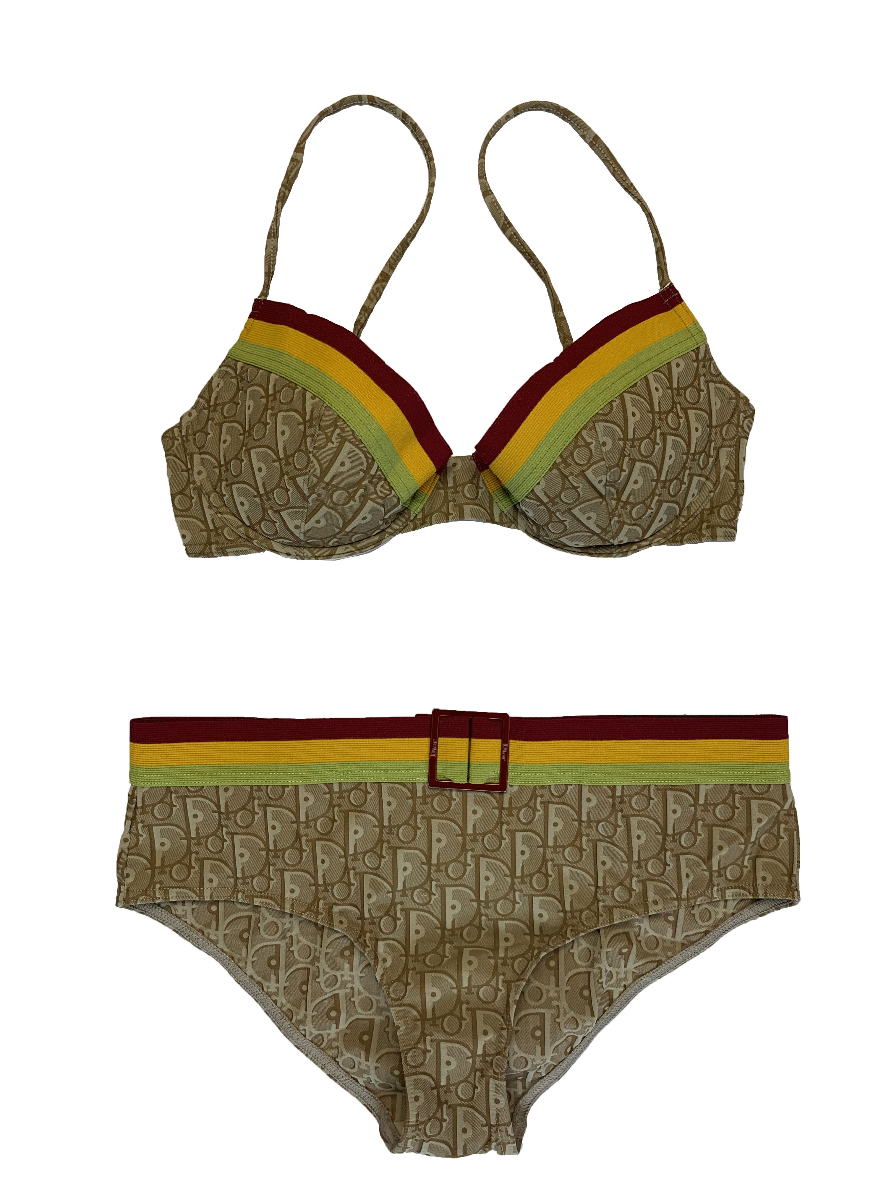 dior rasta bikini