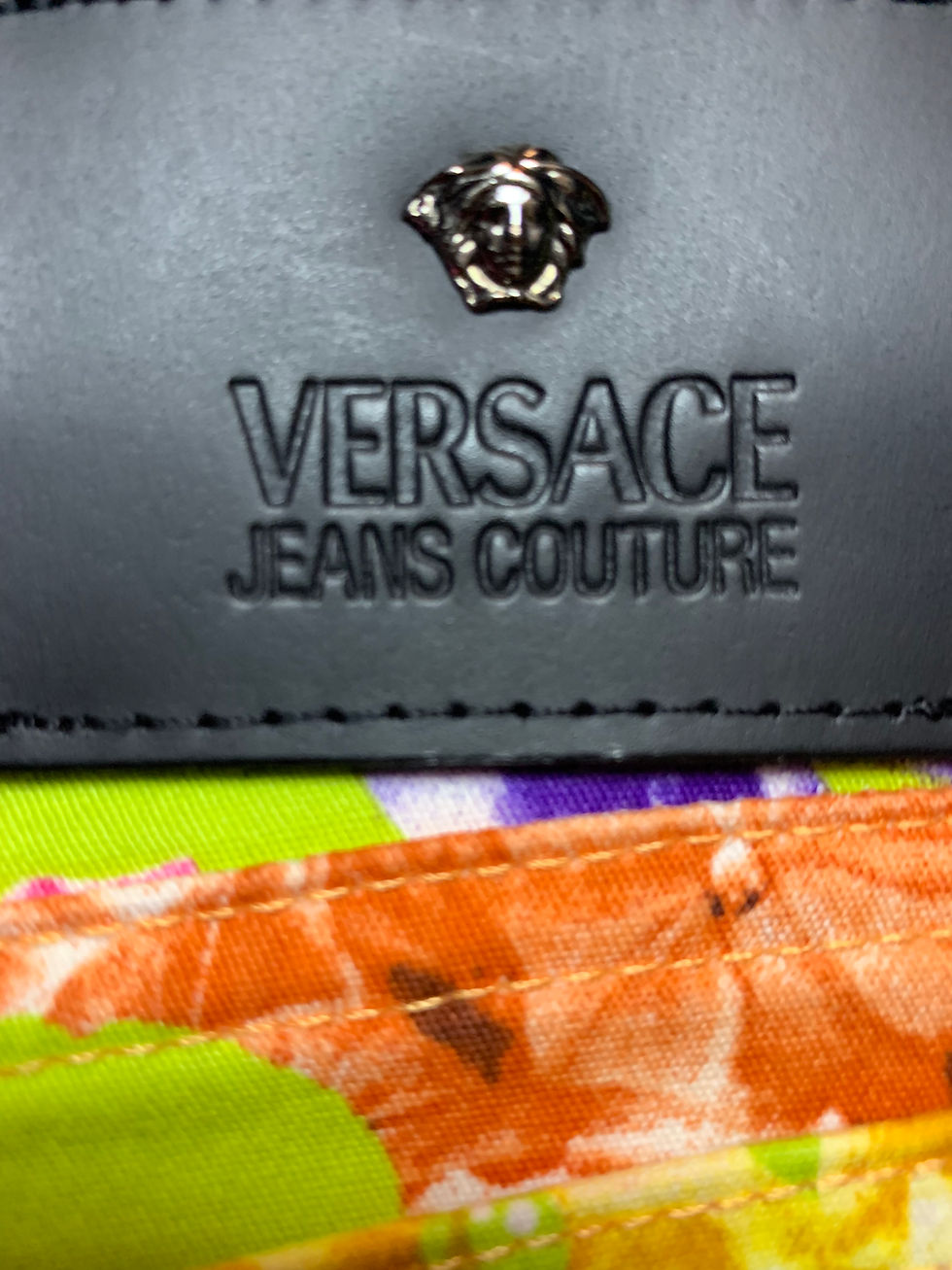 Thumbnail: Versace Flower print pants