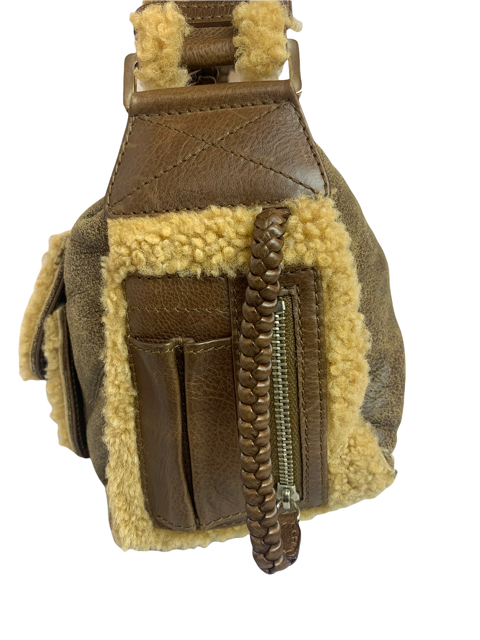 Thumbnail: Dior Vintage Shearling handbag