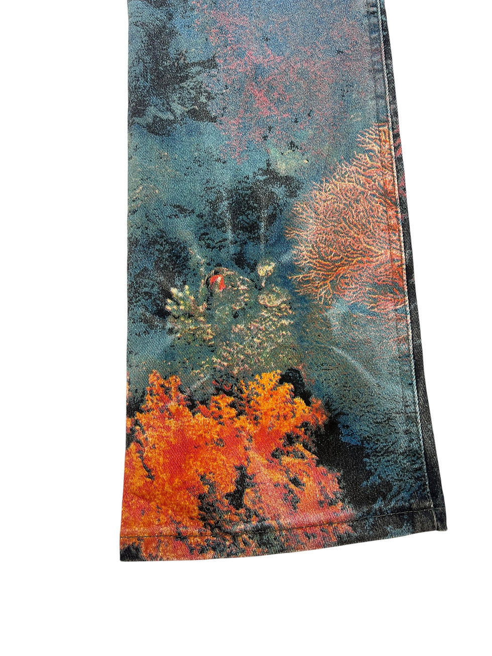 Thumbnail: Cavalli Coral Reef print pants
