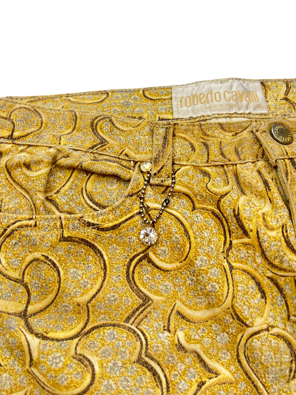 Thumbnail: Roberto Cavalli Gold & Diamond pants