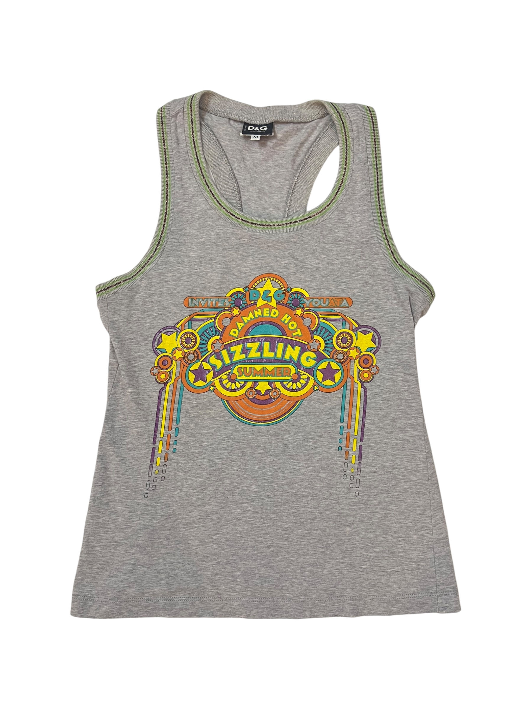Dolce & Gabbana Sizzling summer tank top