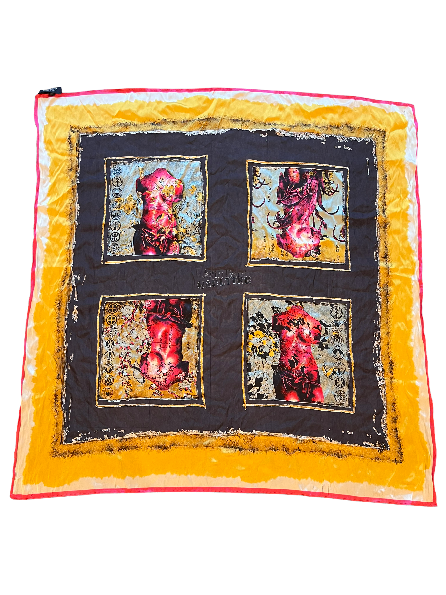 Jean Paul Gaultier Venus de milo silk scarf