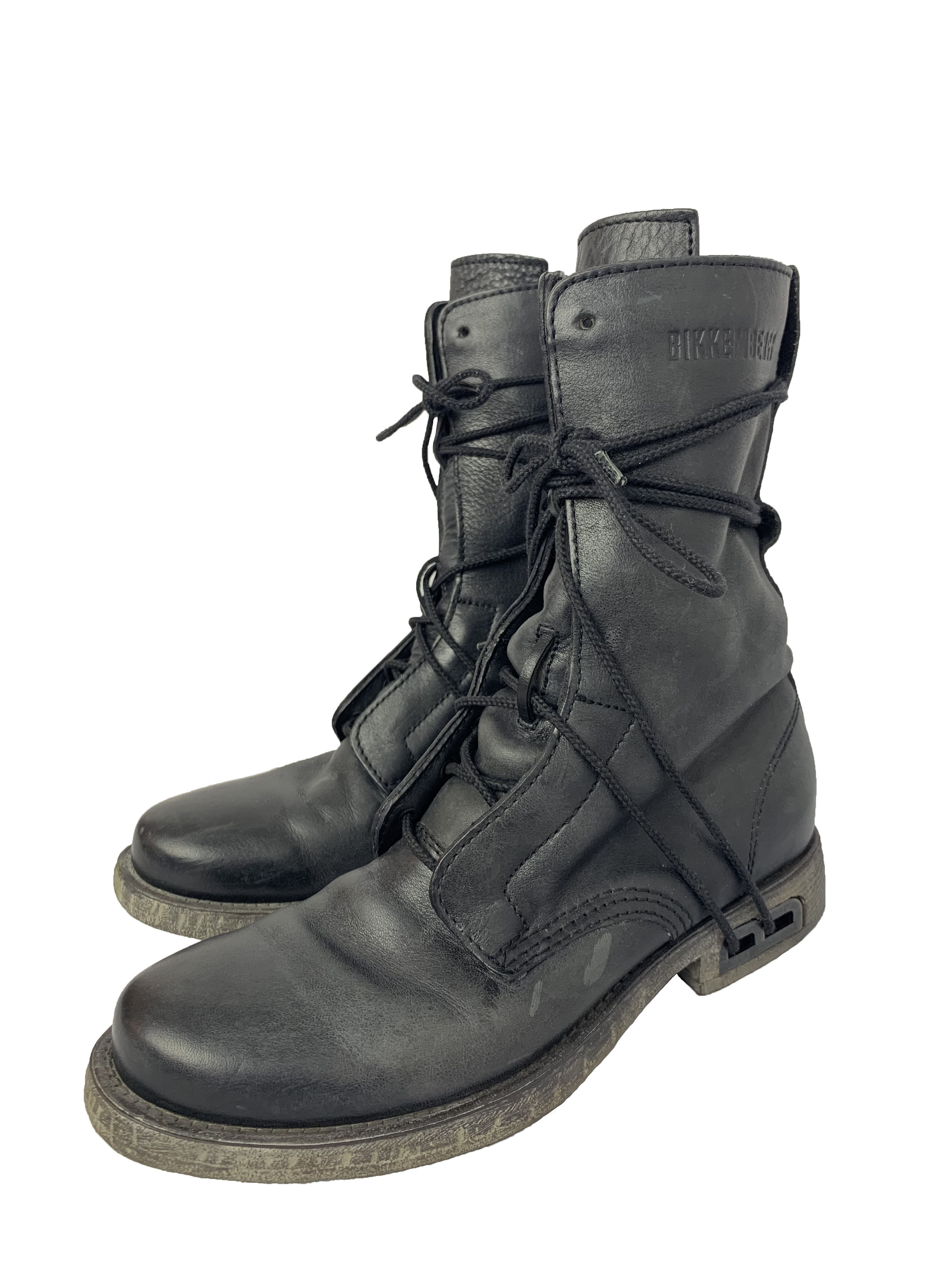 Dirk Bikkembergs Vintage heel lace boots