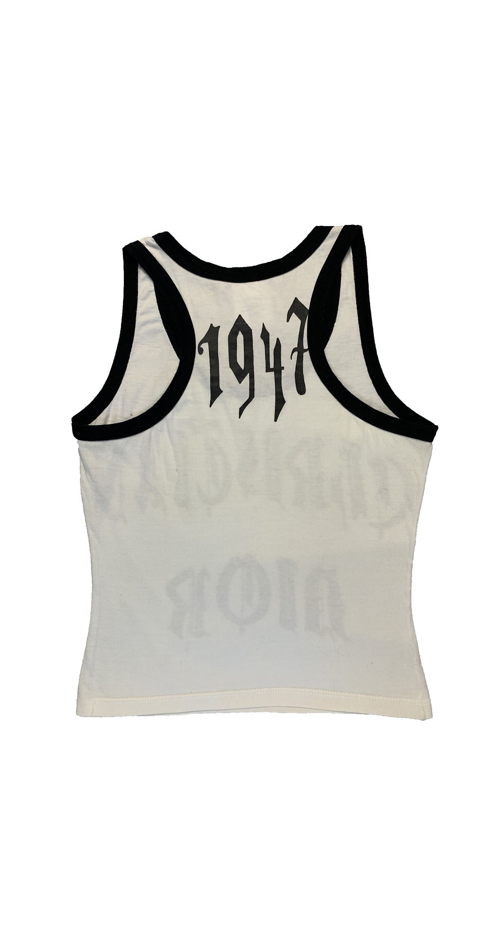 Thumbnail: Dior Ss02 Gothic Print tank top