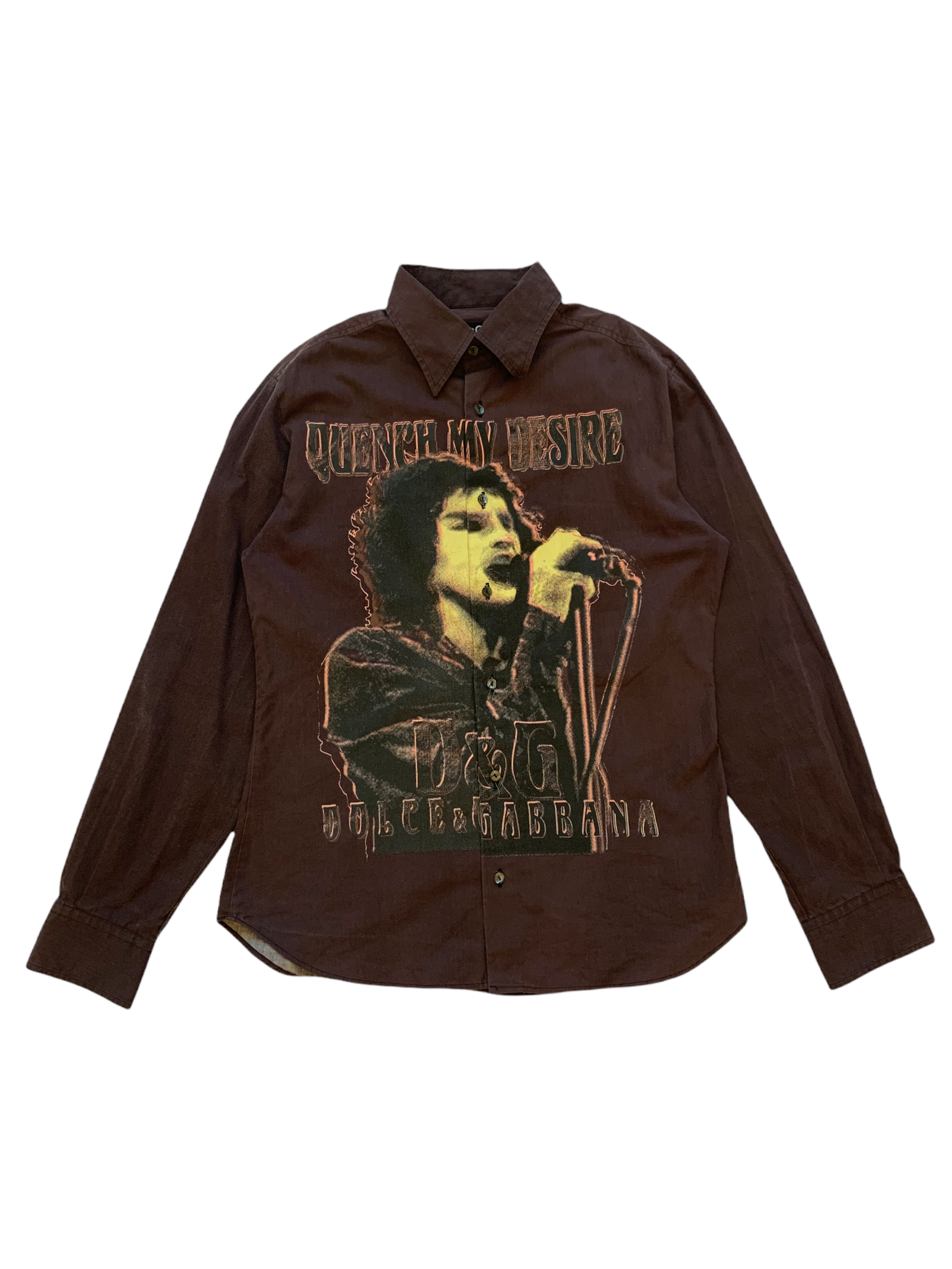Dolce & Gabbana "Quench my Desire" button up top