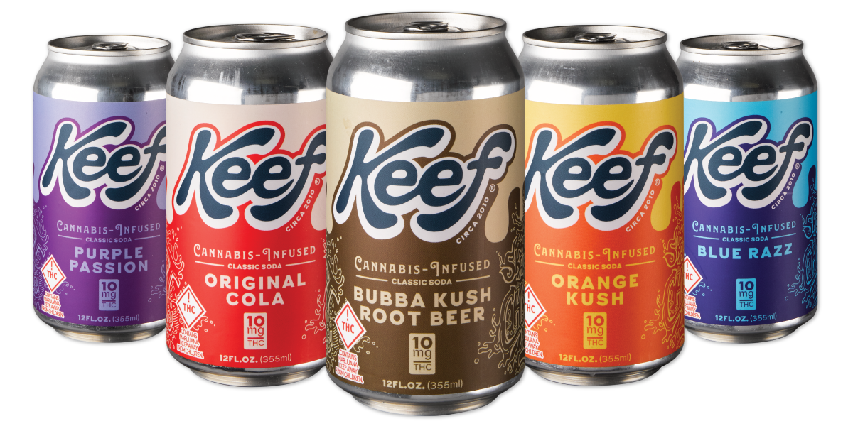 KEEF THC SODA 100MG