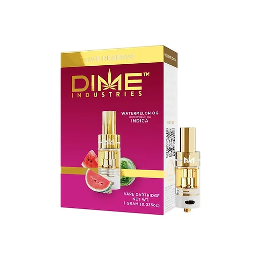 DIME INDUSTRIES CARTRIDGE 1 GRAM LIVE RESERVE Budselection