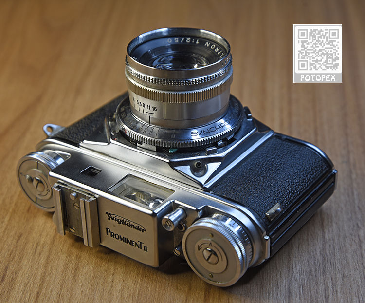 Voigtlander Prominent II Ultron 25-33- top FB