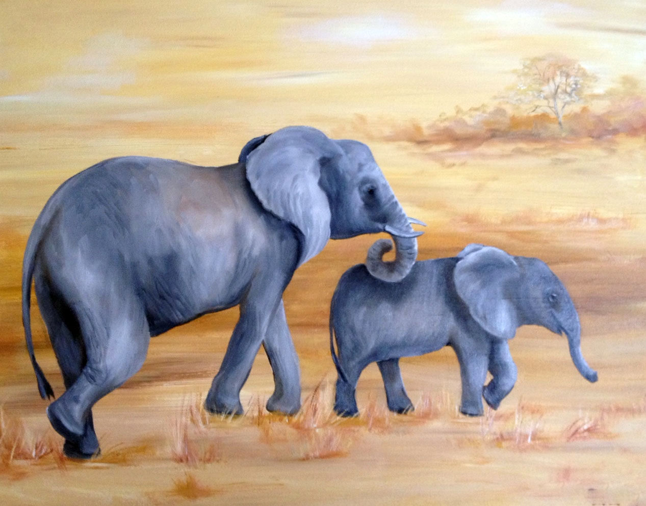 "African Plains" by Barbara Palana Landry