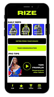 RIZE - Mental training in sports