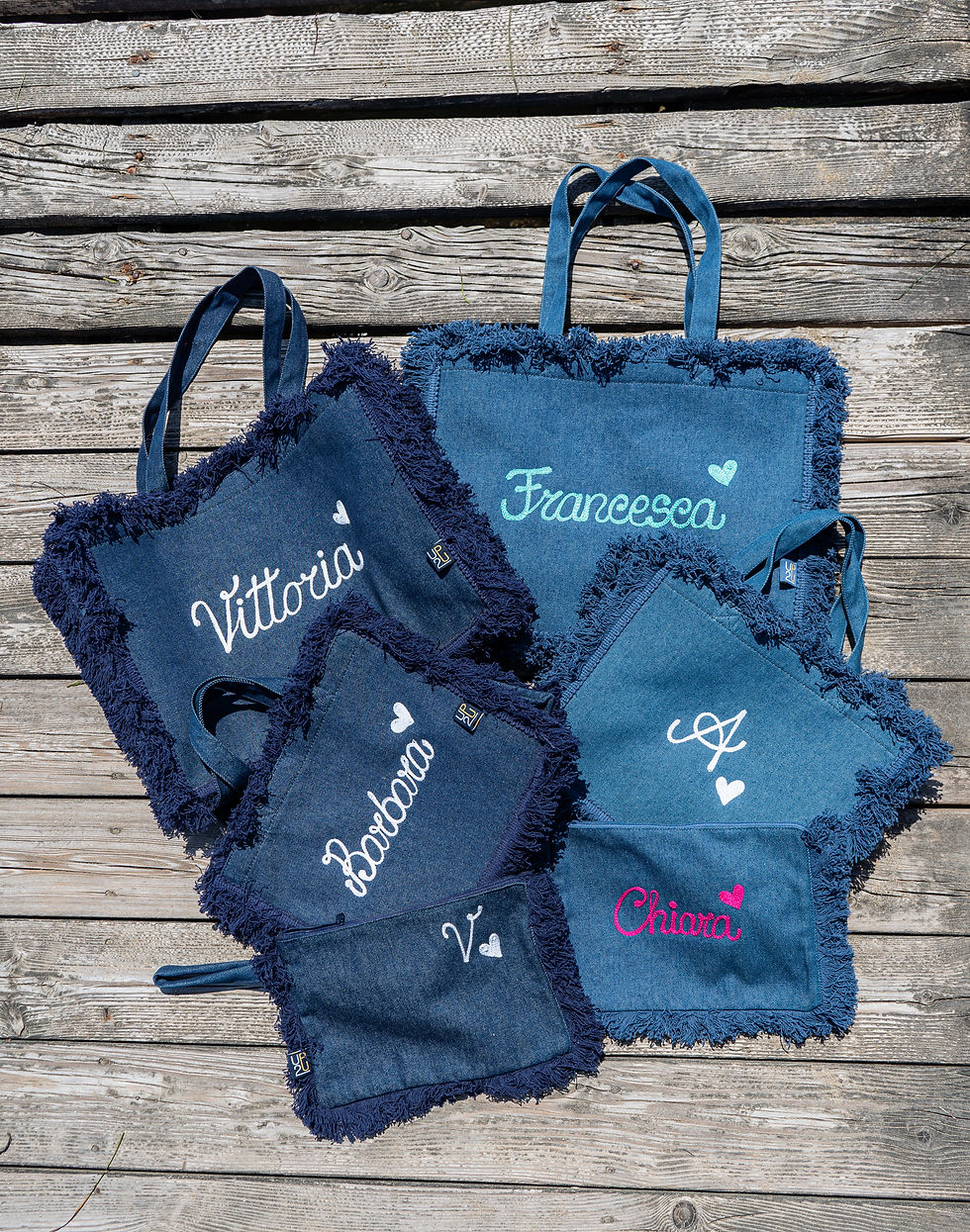 Miniatura: BORSA JEANS PICCOLA