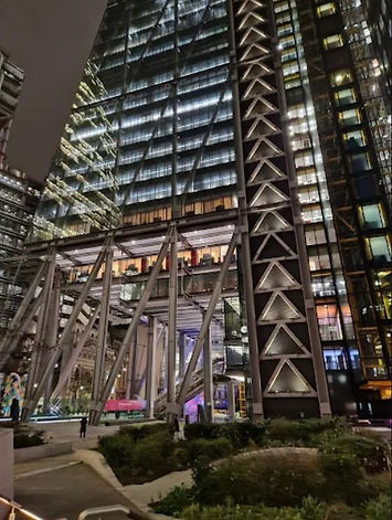 The Leadenhall Building, commonly known as the Cheesegrater near Liverpool street station in London