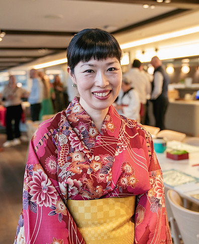 Tomono Davies, owner of Tomono Sushi Party