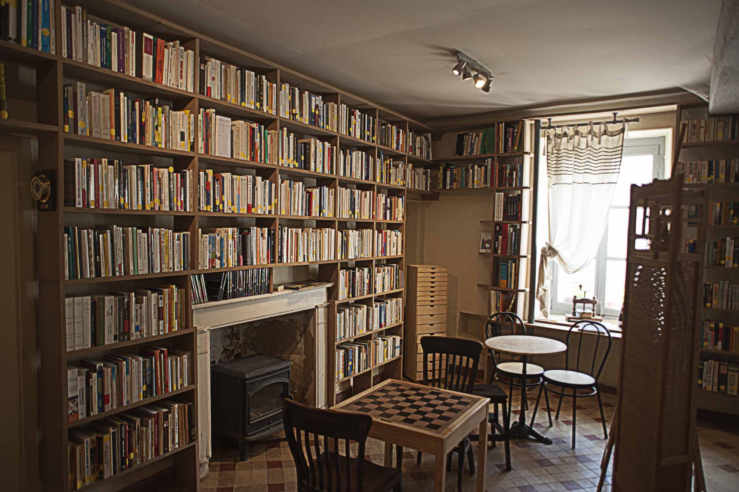 Murs de livres