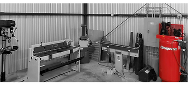 Our sheet metal shop