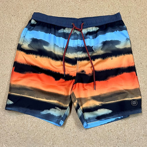 Protest Herren Badeshort Motiv orange.jpeg