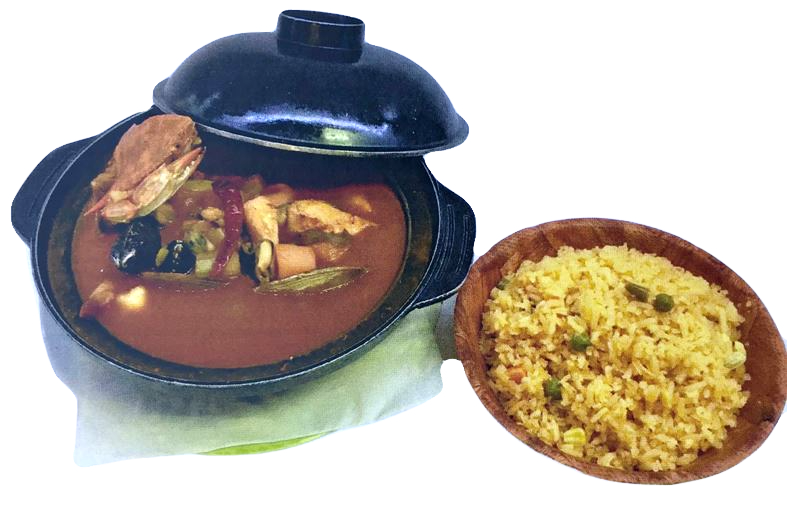 Arranged Food and Objects