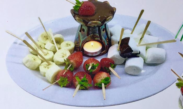 Arranged Food and Objects