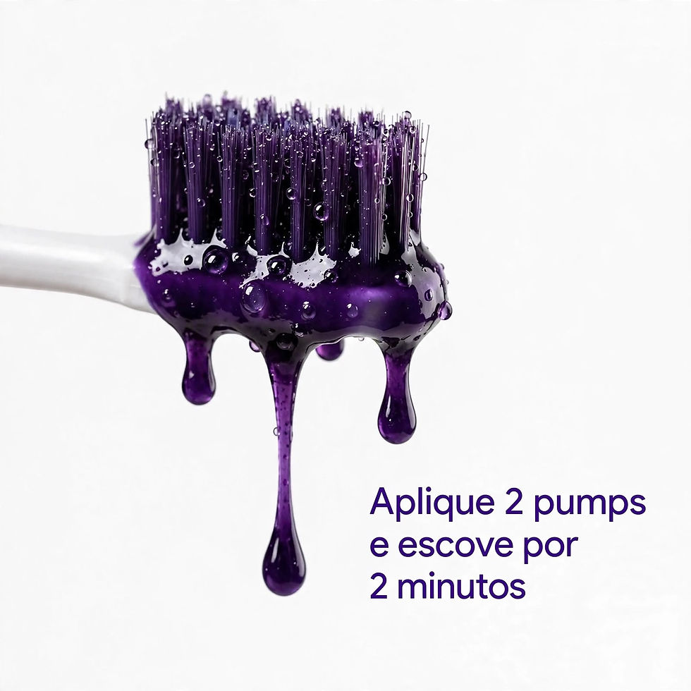 Miniatura: Hismile V34 Sérum Clareador Dental Roxo, Fórmula Corretora de Cor e Clareadora