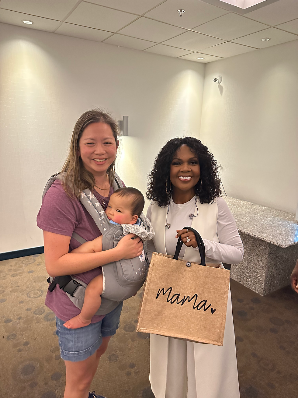 Woven Motherhood Meets Cece Winans!