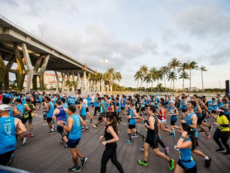 Pace variation in Marathon running: Analysing data from Standard Chartered Singapore Marathon 2019