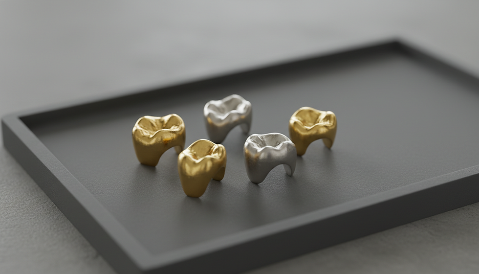Dental gold.