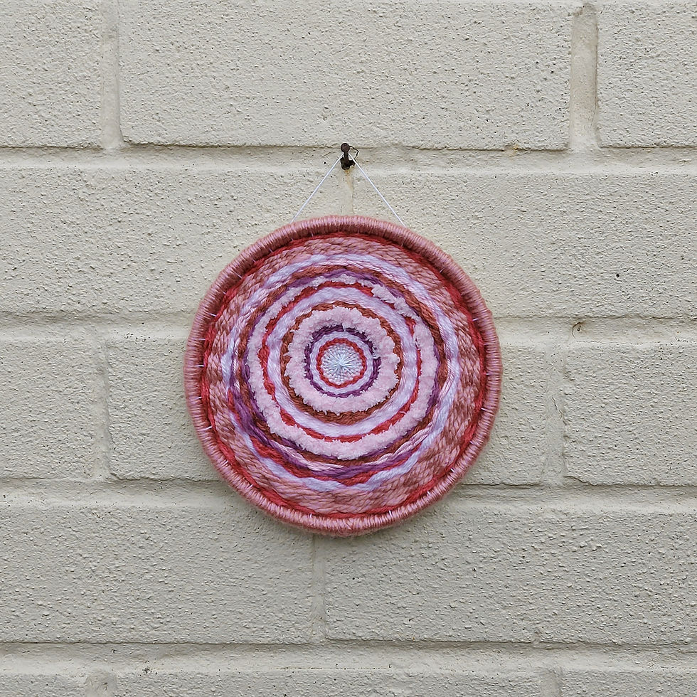 Thumbnail: Pink & Purple Wall Hanging