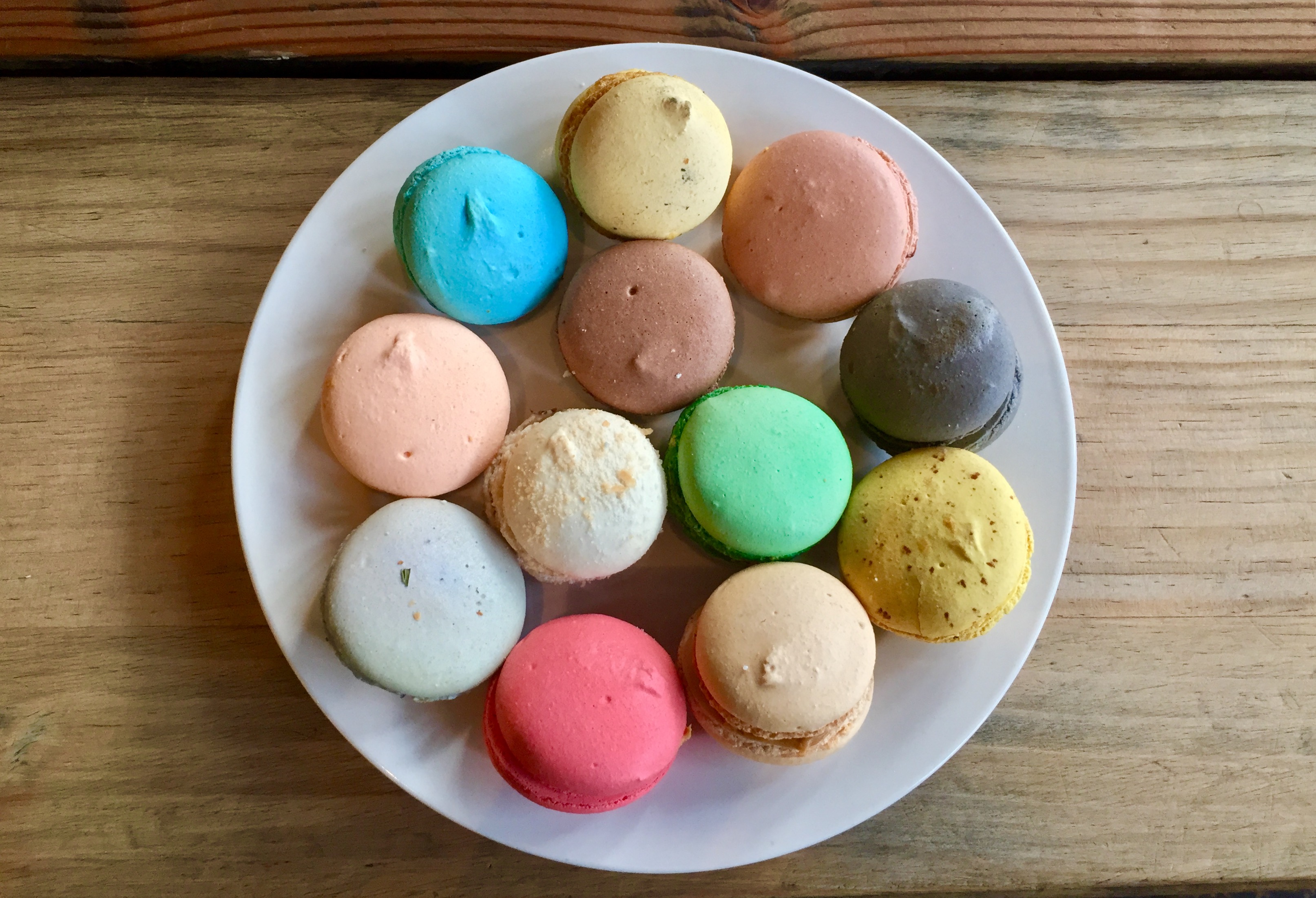 Macarons assortment