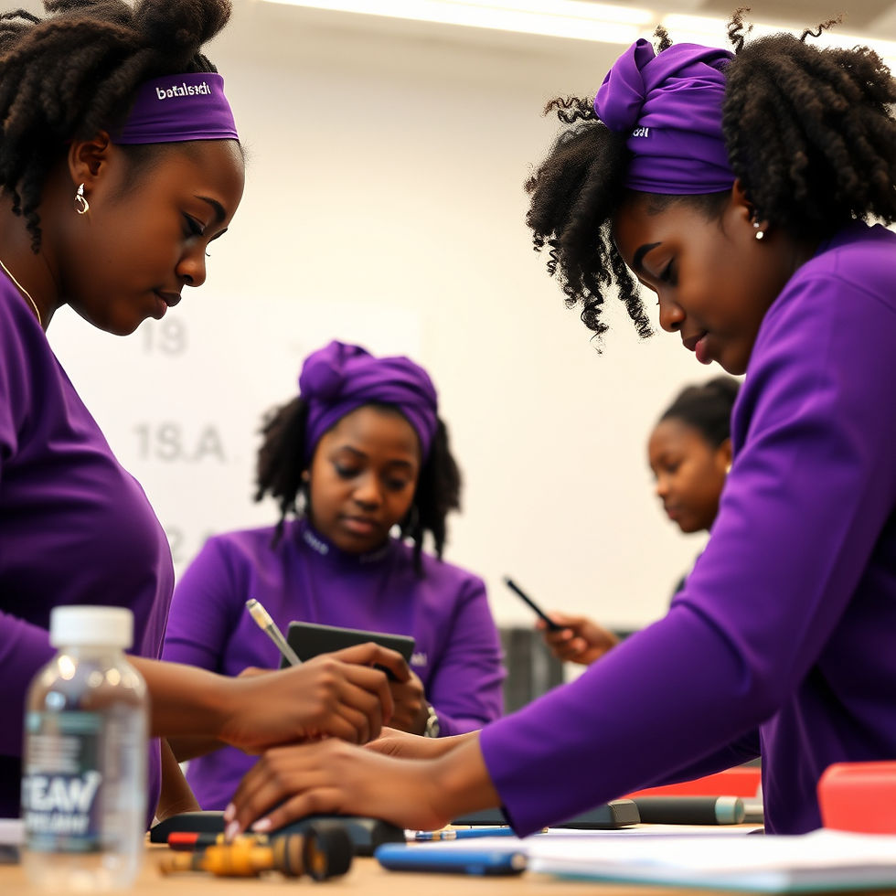 young black women and girls working in S.T.E.A.jpg