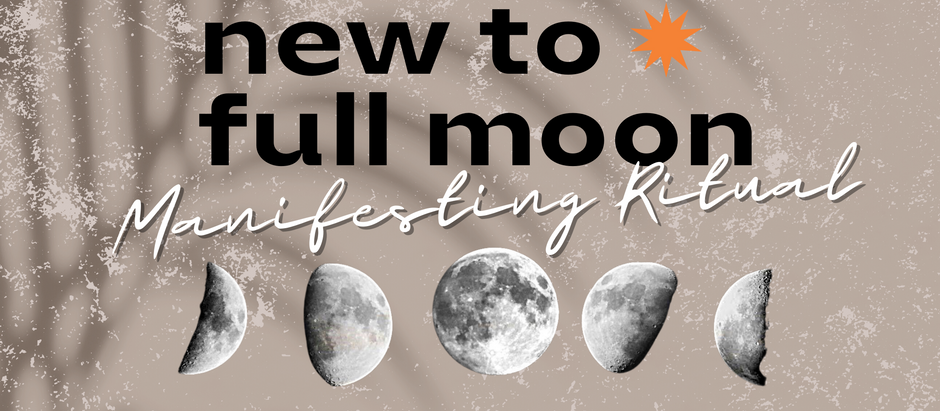New to Full Moon Manifestation Ritual to Step Into Your Highest Vibration