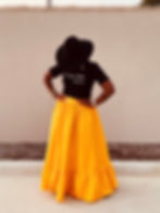Thumbnail: Love me at sunrise maxi skirt