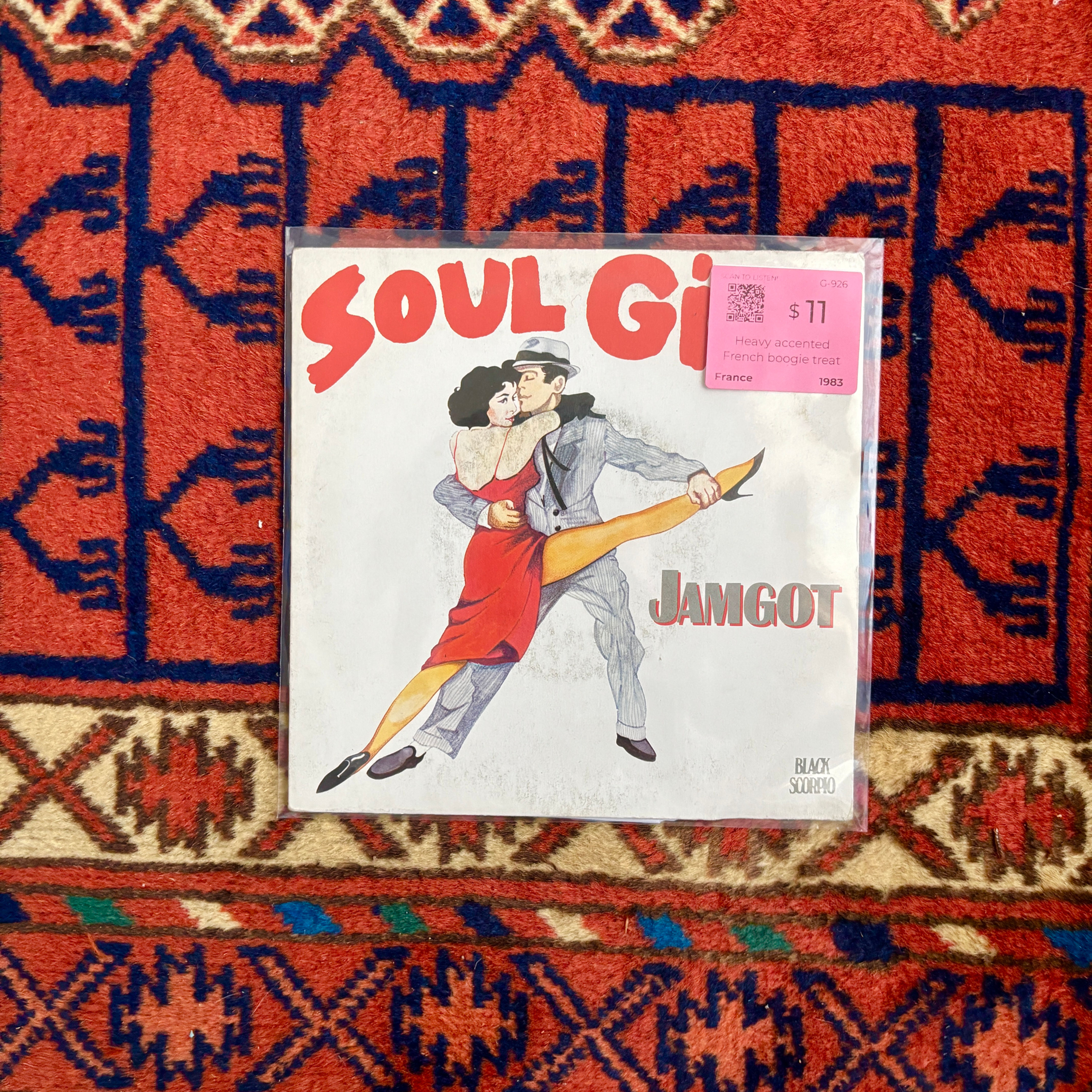 Jamgot - Soul Girl 7" (France 🇫🇷 1983)