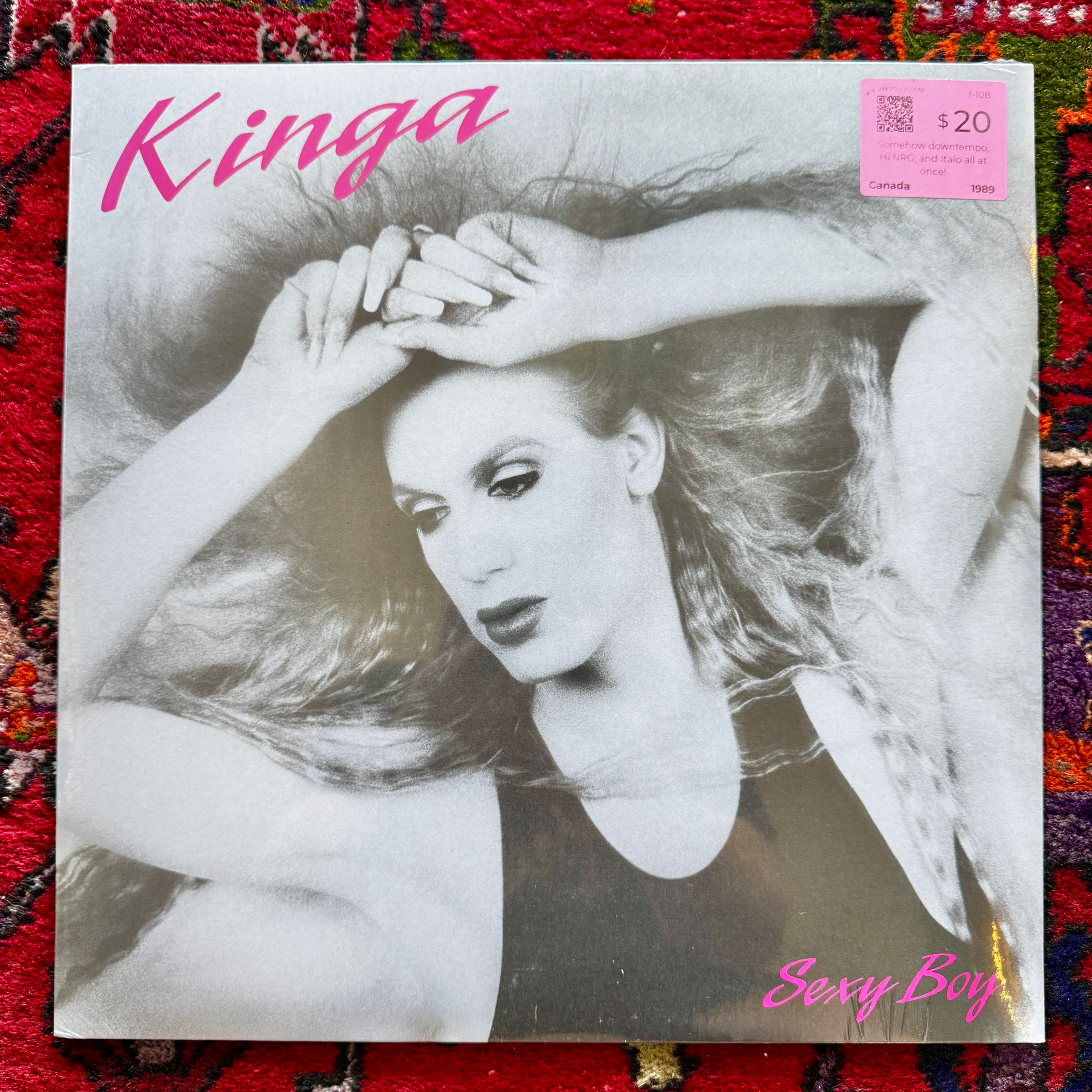 Kinga - Sexy Boy 12" Maxi (Canada 🇨🇦 1989)