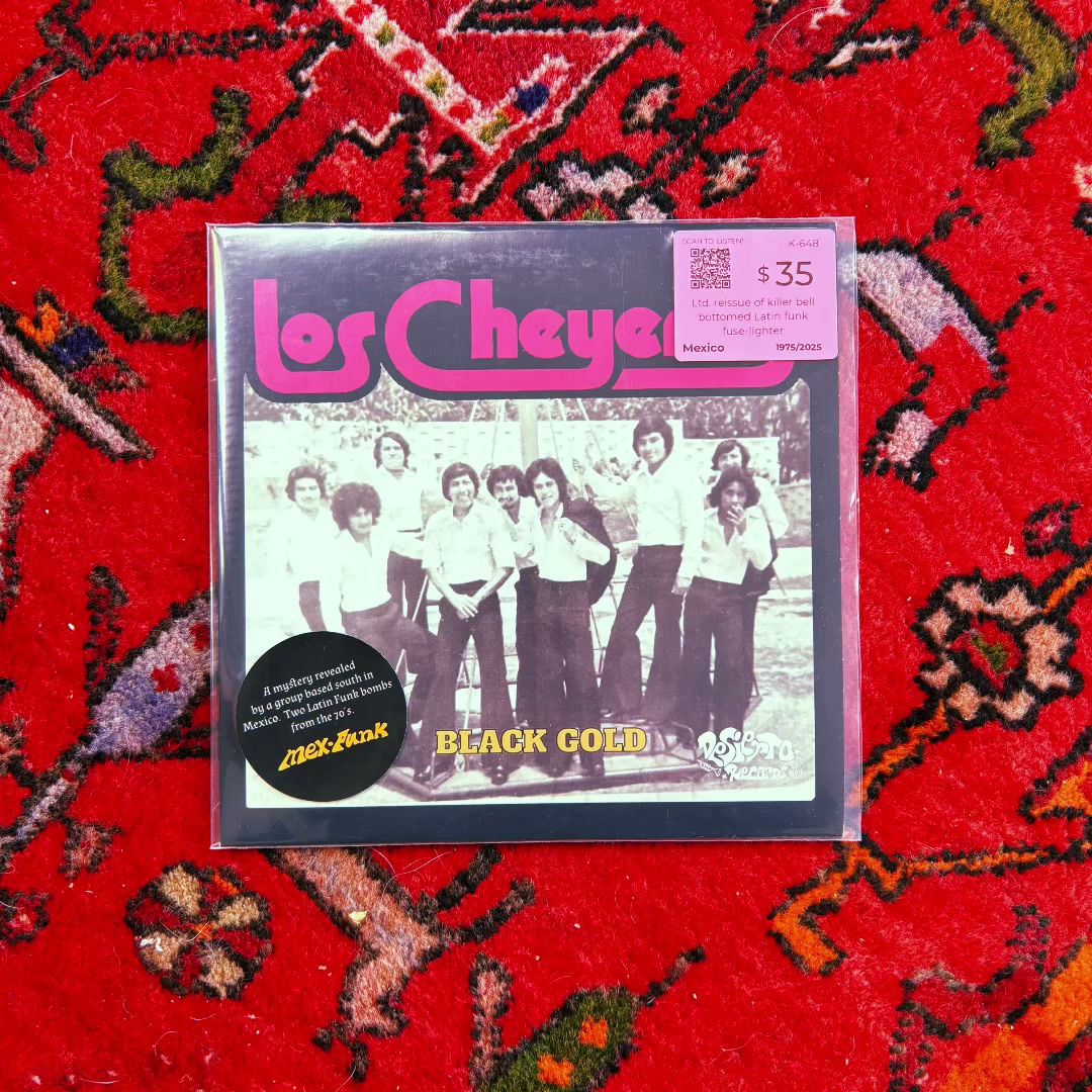 Los Cheyenes - Black Gold 7" (Mexico 🇲🇽 1975/2025)