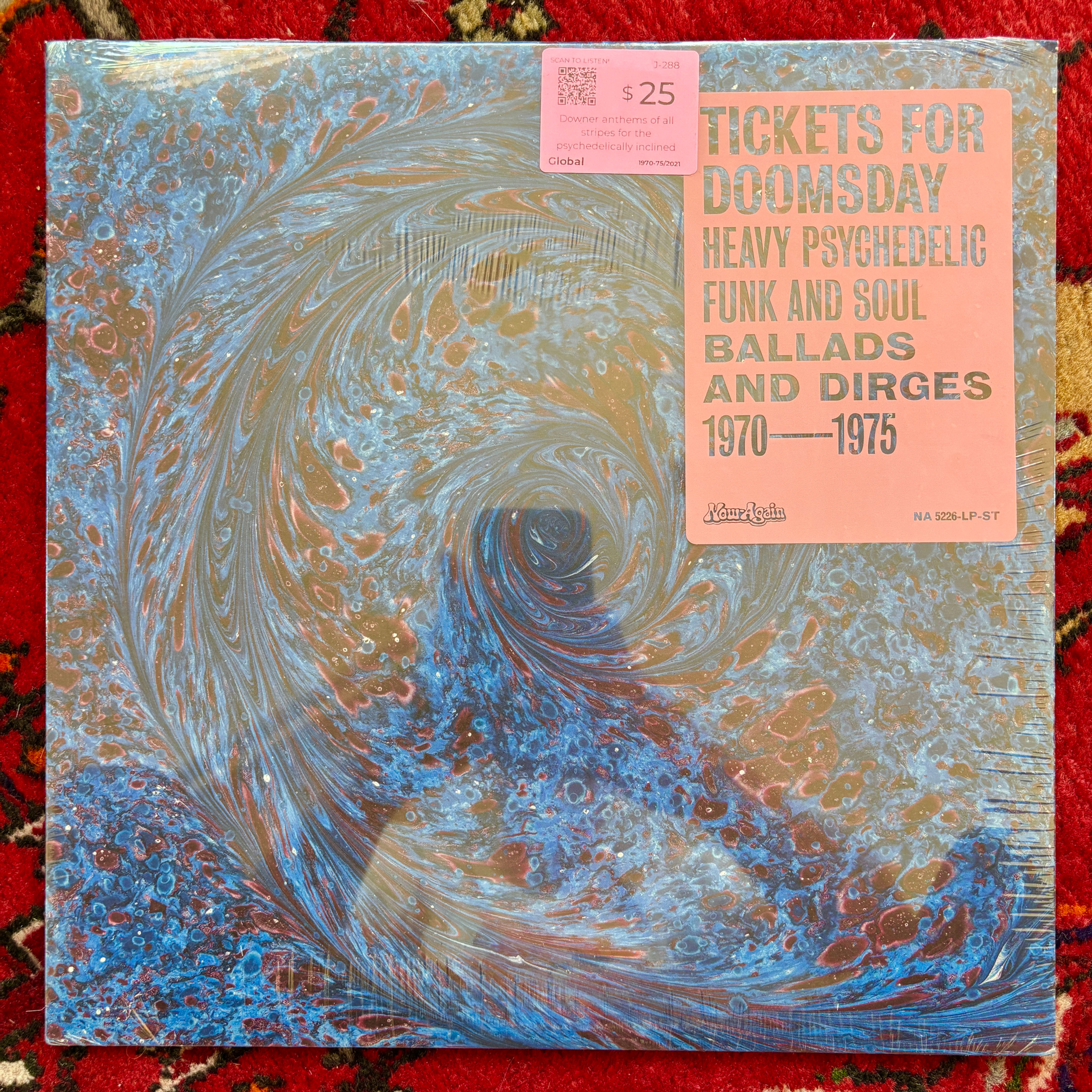 V/A - Tickets For Doomsday: Heavy Psychedelic Funk... LP (Global 1970-75/2021)