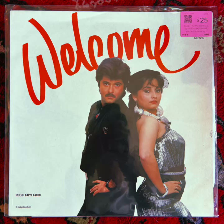 Bappi Lahiri - Welcome LP (India 🇮🇳 1986)