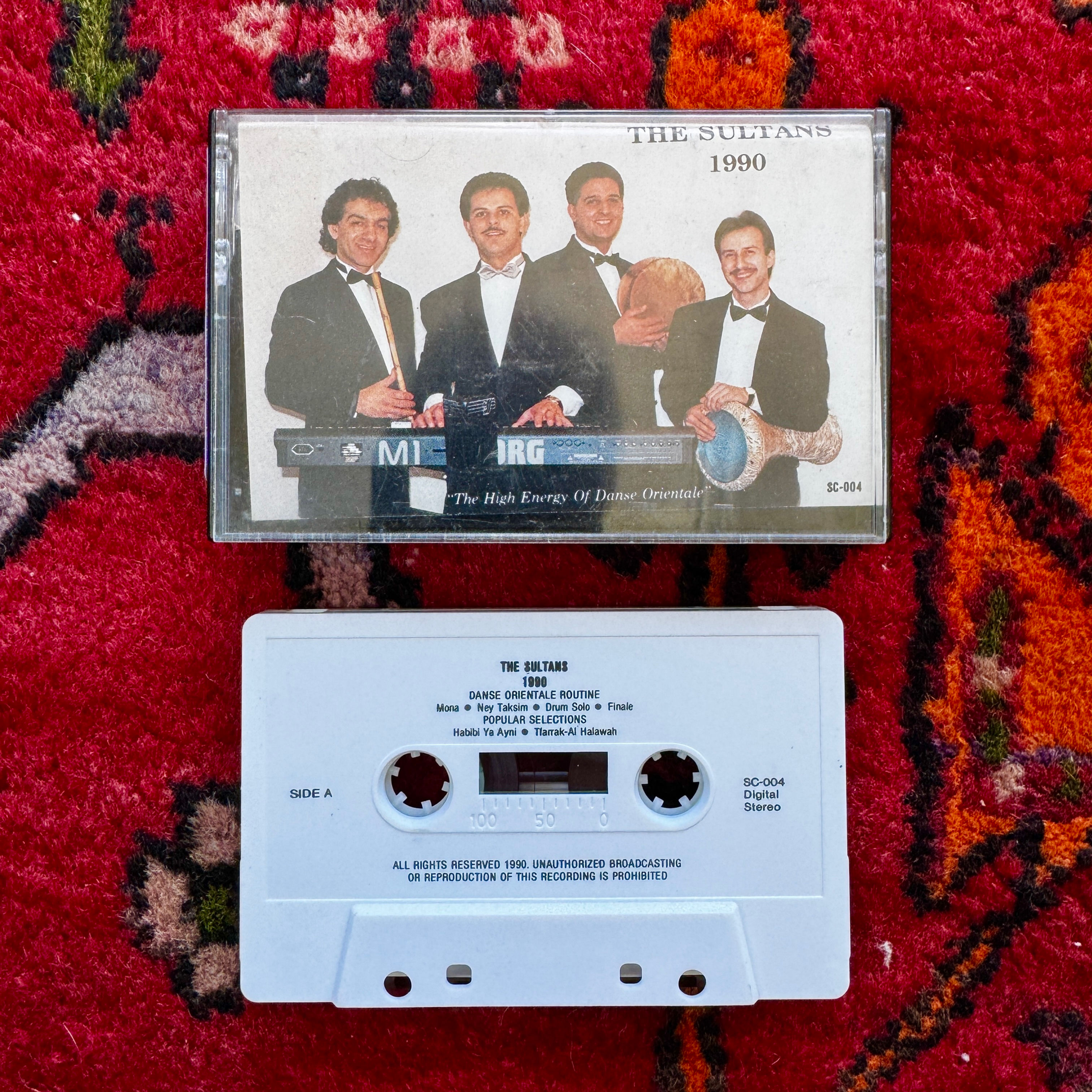 The Sultans - 1990 Cassette (US 🇺🇸 1990)