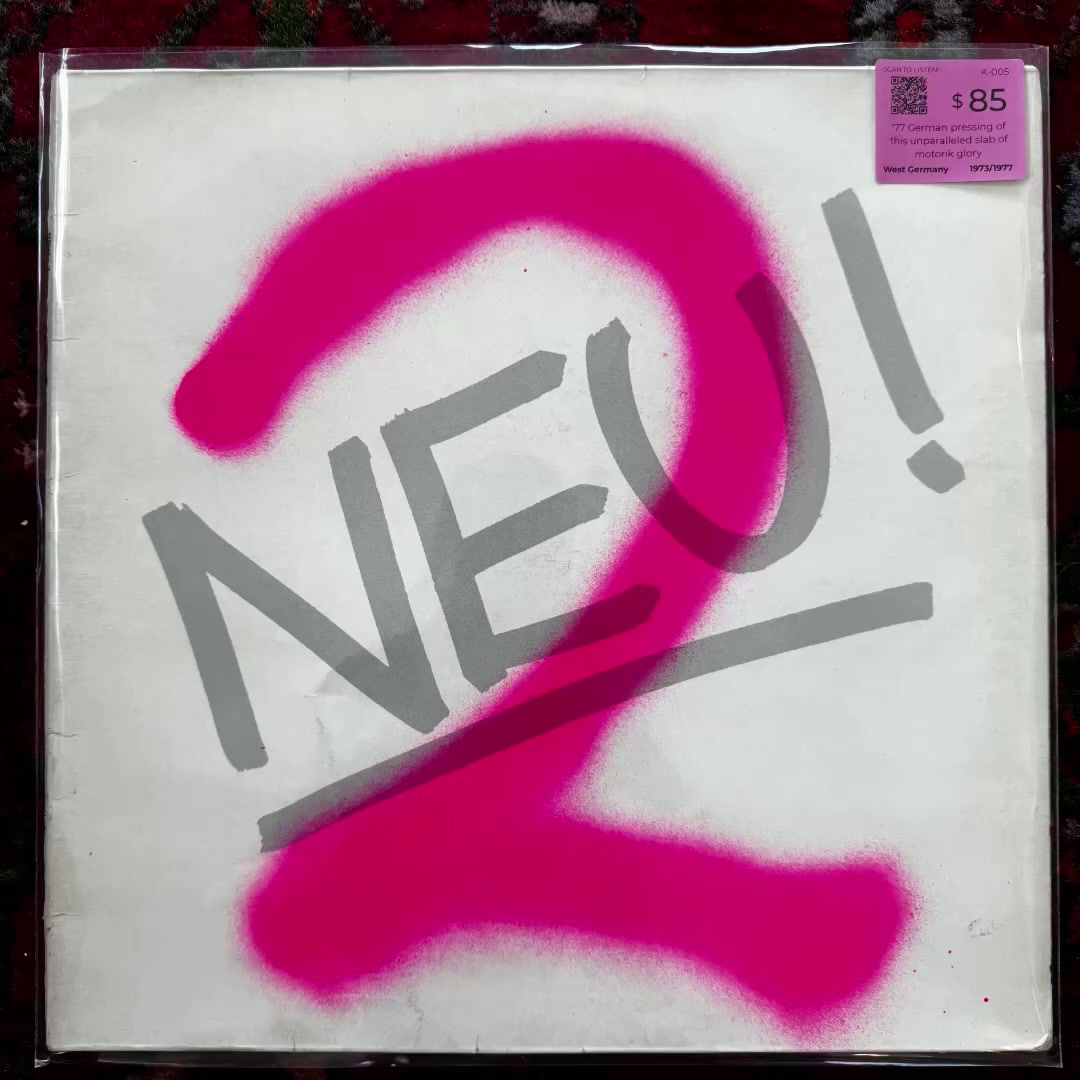Neu! - Neu! 2 LP (West Germany 🇩🇪 1973/1977)